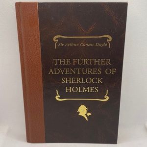 The Further Adventures of Sherlock Holmes by Arthur Conan Doyle Hardcover Book